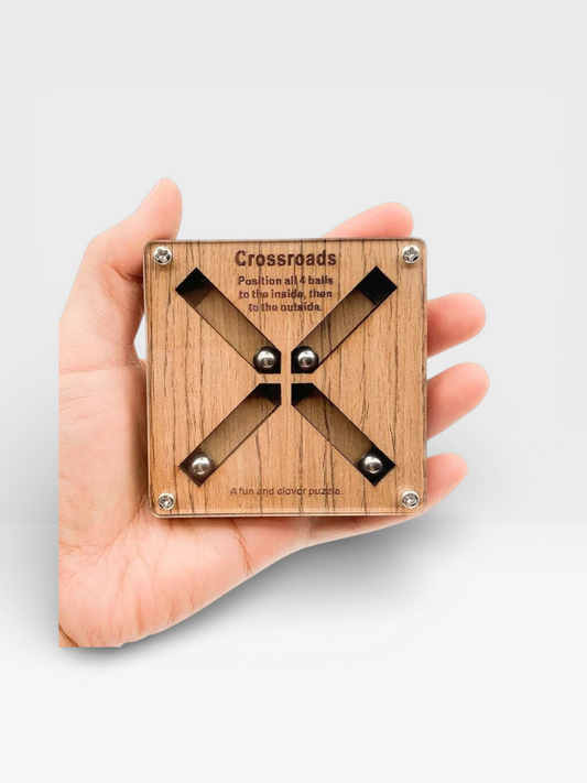 Crossroad Puzzle Labyrinth Maze Wooden Puzzles - UNIVEA