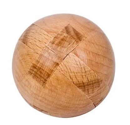 Beech Wood Wooden Burr Puzzles Interlocking Game for Adults KIds - UNIVEA
