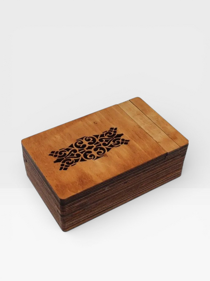 Boutique Wooden Puzzle Mind Brain Teasers Educational Puzzles Game Gift for Adults - UNIVEA