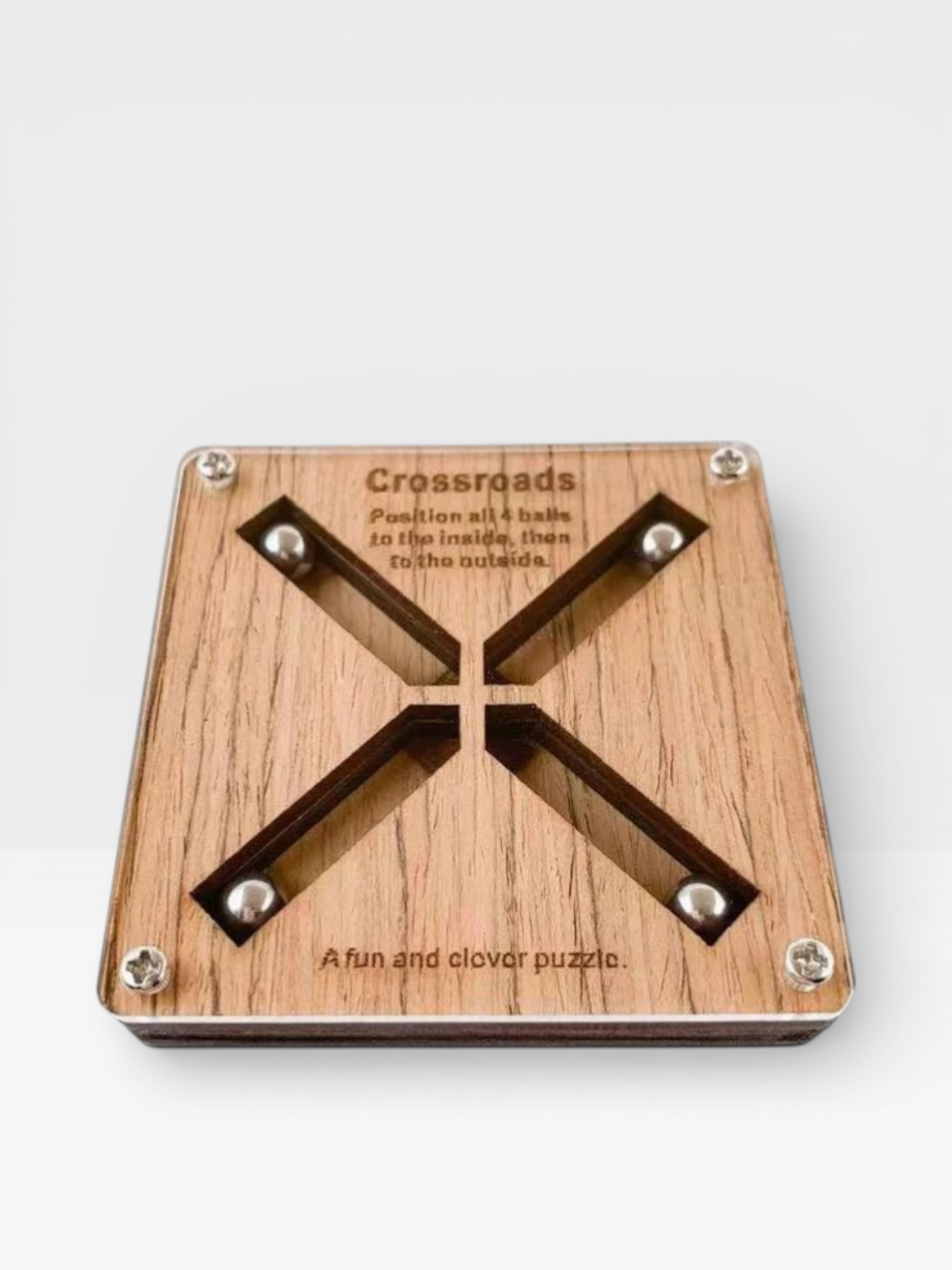 Crossroad Puzzle Labyrinth Maze Wooden Puzzles - UNIVEA