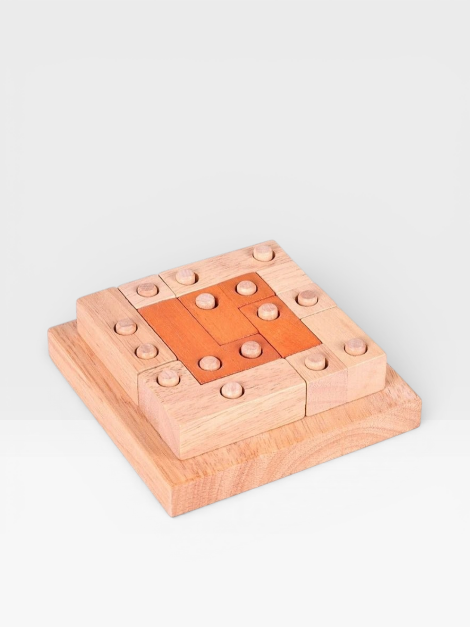 Desk Novelty 3D Wooden Rope Loop Puzzle - UNIVEA