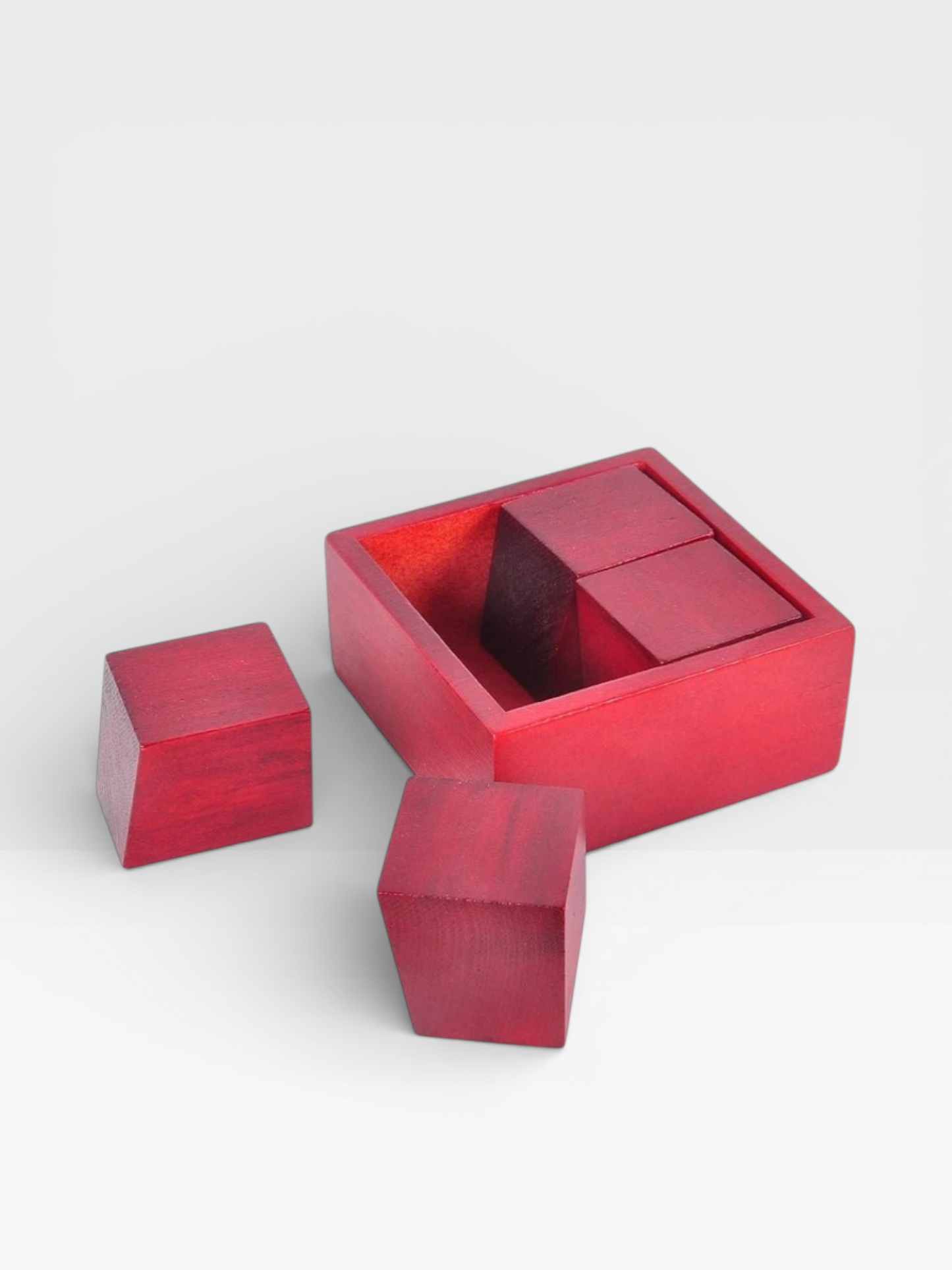 Desk Novelty 3D Wooden Rope Loop Puzzle - UNIVEA