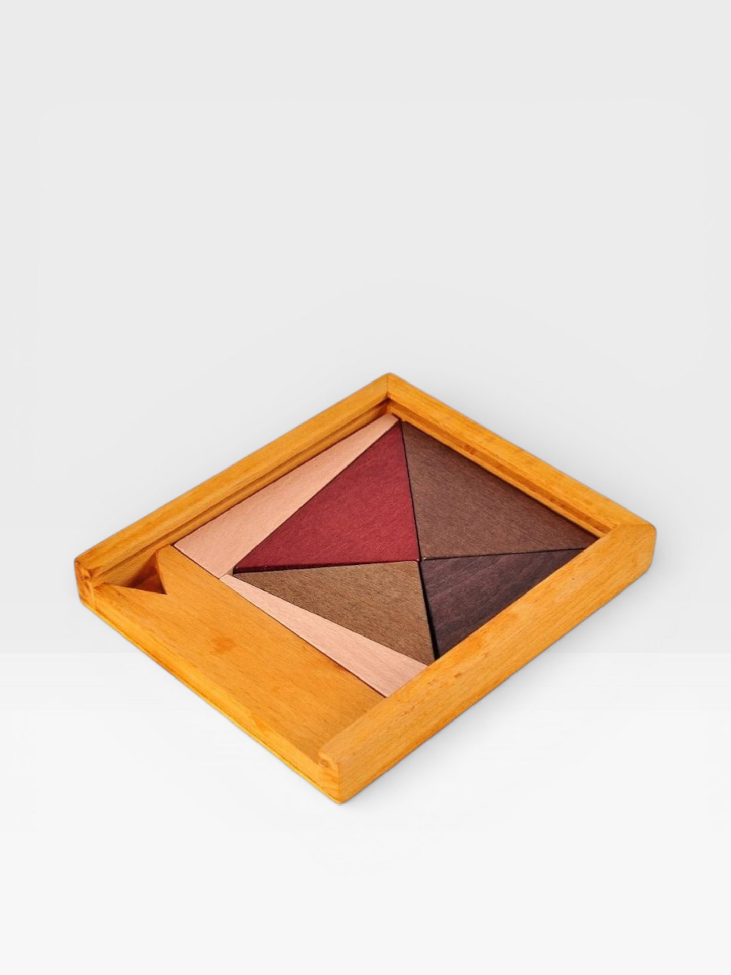 Desk Novelty 3D Wooden Rope Loop Puzzle - UNIVEA