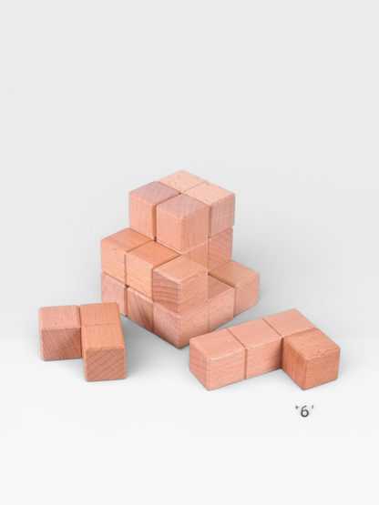 Desk Novelty 3D Wooden Rope Loop Puzzle - UNIVEA