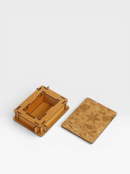 Gruelling Test Wooden Box Puzzle Brain Teaser Magic Puzzles Game for Adults Children - UNIVEA