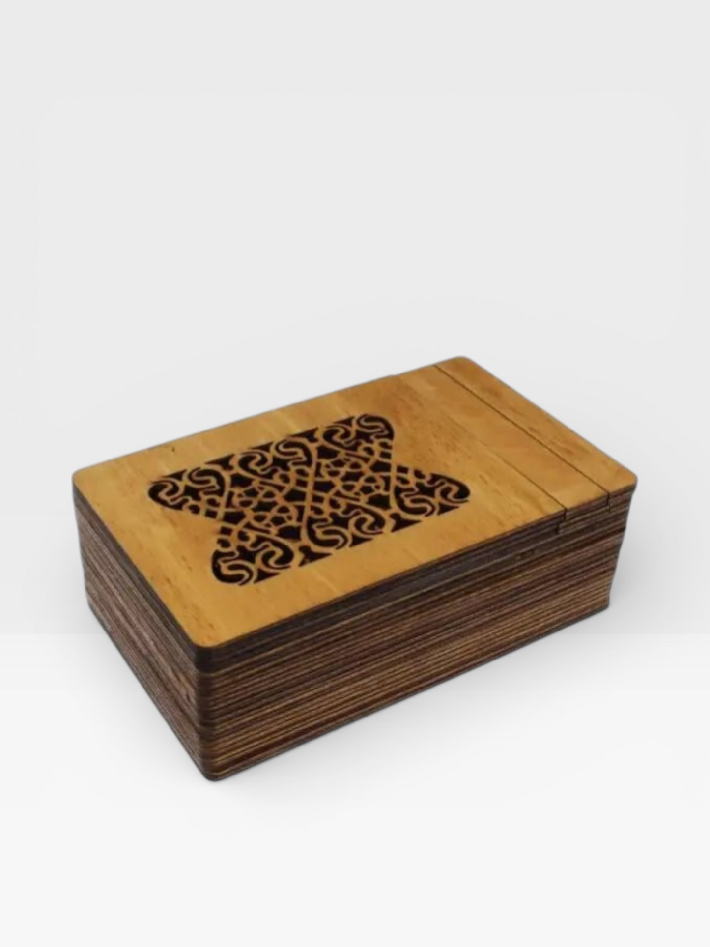 Gruelling Test Wooden Box Puzzle Brain Teaser Magic Puzzles Game for Adults Children - UNIVEA