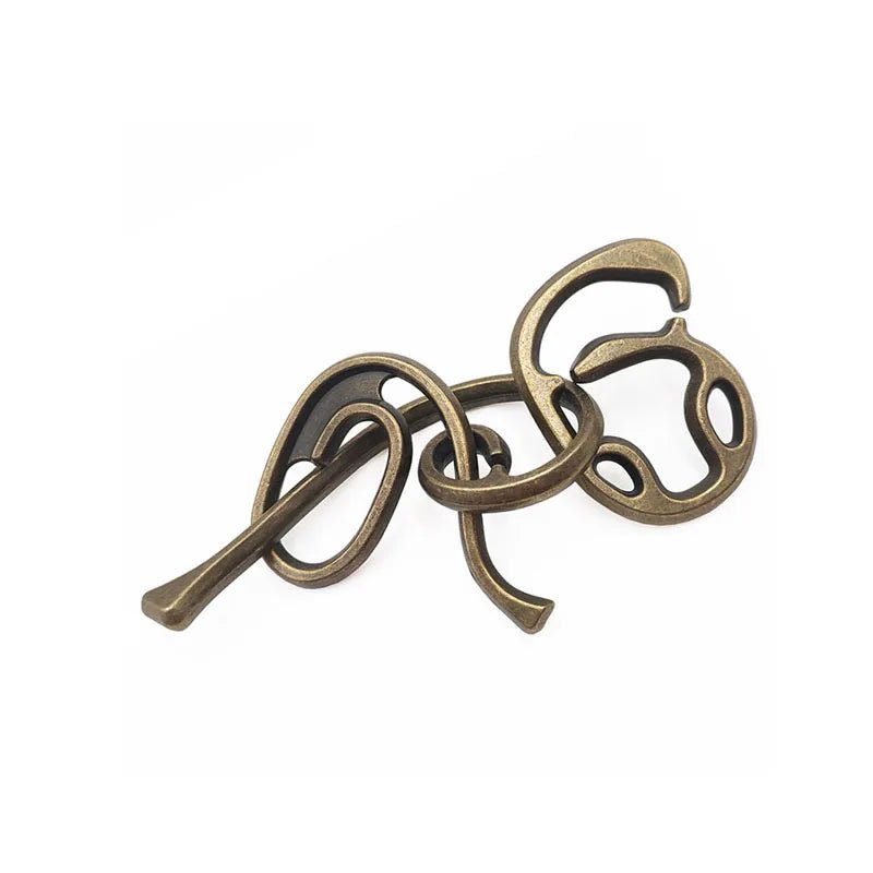 Metal Puzzle Brain Teaser IQ Test Toys - UNIVEA