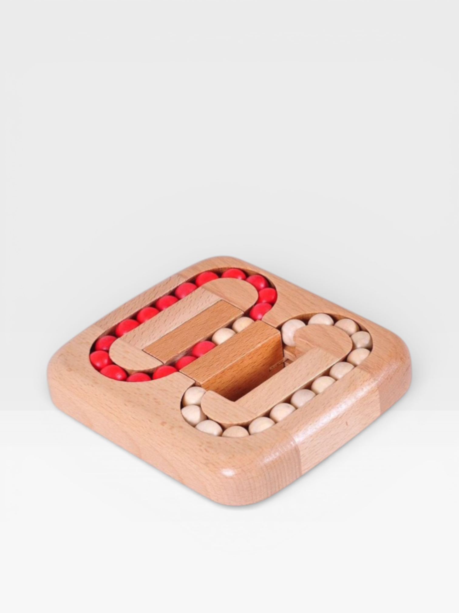 Rotating Magic Bean Fingertip Toy Wood Puzzles - UNIVEA