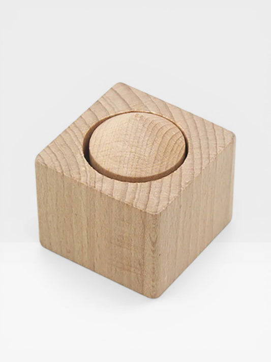 Wisdom Building Block Magic Tricks Take The Block Out Of The Cylinder Without Hand Illusion Close Up Great Beginning Magie Props - UNIVEA